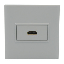 Solder-free single port HDMI panel socket Wall plug screw wiring HDMI V2 0 3D 4K