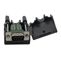 Welding-free serial port DB9 RS232 RS485 plug male female