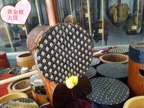 Cylinder Erhu (select professional gold sandalwood large cylinder) gold sandalwood cylinder professional playing flower drum large drum