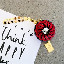 Hand Bow Ball DIY Material Bag Pray Blessing Safety Car Hang Day Ensemble And Advanced Custom Accompanied By Hand Salubrie Red Light Red Carpet