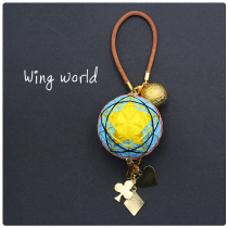 Hand Bow Ball DIY Material Bag Traditional Day Ensemble and Wind Ping Aroma Lavender Hanging Advanced Custom Hand Companion Gift Heery