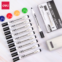 deli effective 6817 whiteboard pen erasable water-based whiteboard pen whiteboard display pen display board pen 2 0mm