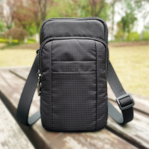 Womens selfie stick bag charging treasure bag 7-inch screen mobile phone bag 6-inch men wear a belt messenger outdoor mountaineering