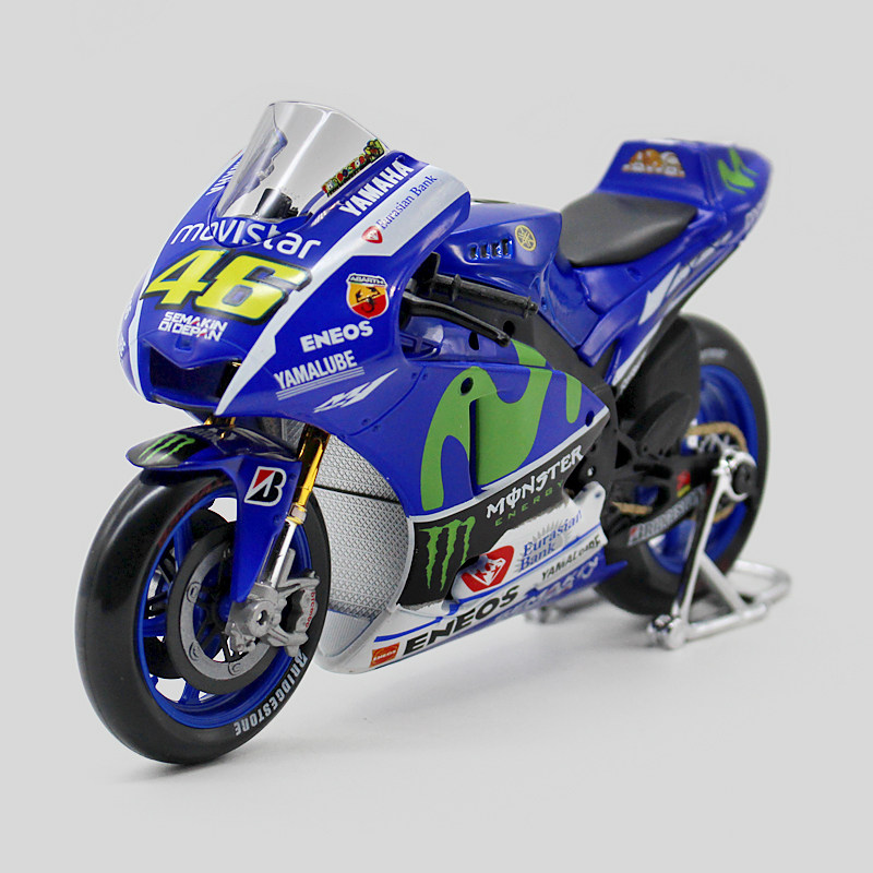 美驰图1:10合金雅马哈 gp 46号仿真摩托车赛车模型玩具收藏礼物_7折