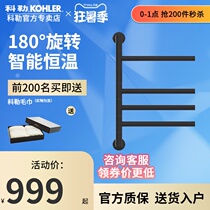 Kohler intelligent towel rack Household bathroom pendant Electric heating constant temperature bath towel rack 29355T