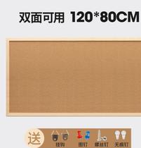 Cork label sticker bulletin board theme wall panel photo board wall wall color paste notice