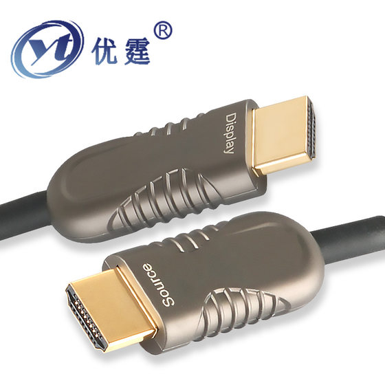 UTING HDMI2.0 비디오 케이블 섬유 케이블 4K60Hz 100 미터 입력 및 출력이있는 등가 거리 엔지니어링 등급 UTING HDMI2.0 비디오 케이블 섬유 케이블 4K60Hz 100 미터 입력 및 출력이있는 등가 거리 엔지니어링 등급