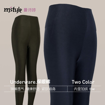 Mansmiling Man Shiting Winter underpants Women's extra velvet pants to keep warm lower waist M22612