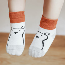 Spring Summer Baby Socks Cute Cartoon Little Bear Children Socks Pure Cotton Boneless Anti Slip Newborn Baby Socks 0-3