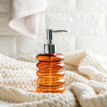 Brilliant HOME outlet European and American glass emulsion bottle transparent pressing head soap liquid bottle handwashing liquid bottle