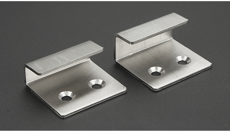 不锈钢瓷砖挂码墙砖挂钩墙壁固定角码方形展示托架瓷砖托盘干挂件