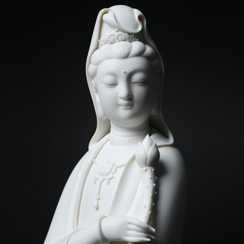 Yutang dai of Buddha enshrined that occupy the home furnishing articles ceramics handicraft jian - pin Lin master Dutch guanyin/D26-23