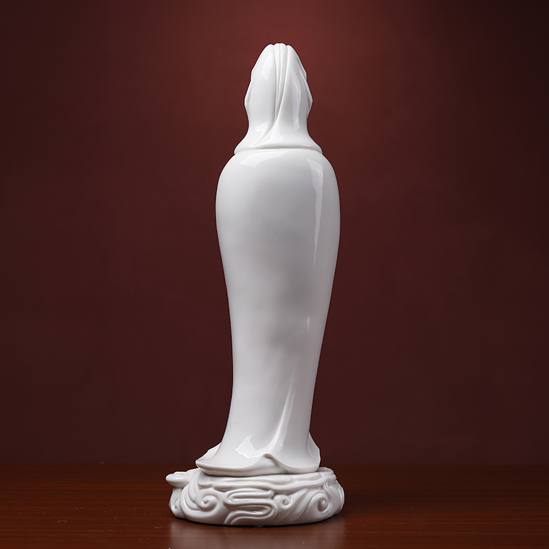 Yutang dai household dehua white porcelain avalokitesvara consecrate figure of Buddha that occupy the home furnishing articles/xiangyun graciousness the goddess of mercy corps