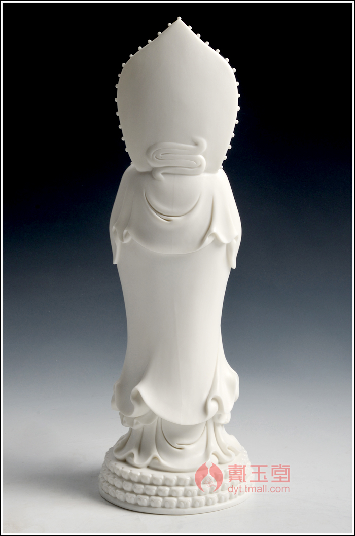 Ceramic production 5 fold 】 【 Buddha bodhisattva furnishing articles/white of nanshan guanyin dehua up household arts and crafts