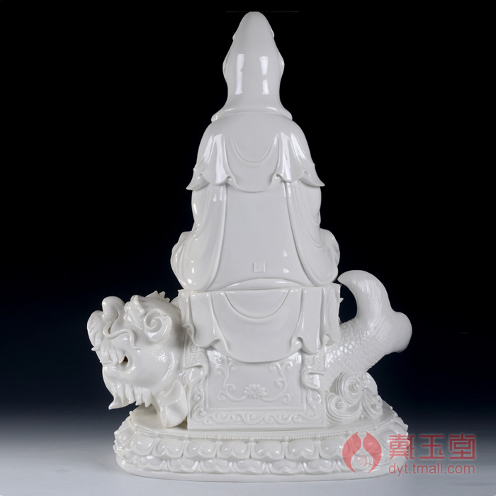 Yutang dai dehua white porcelain guanyin earth treasure the four bodhisattvas manjusri times like Buddha worship that occupy the home furnishing articles