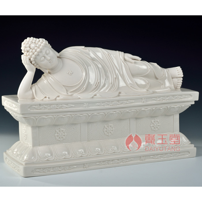 Dehua ceramic handicraft production is pulled from the shelves 】 【 Buddha furnishing articles/sleeping Buddha