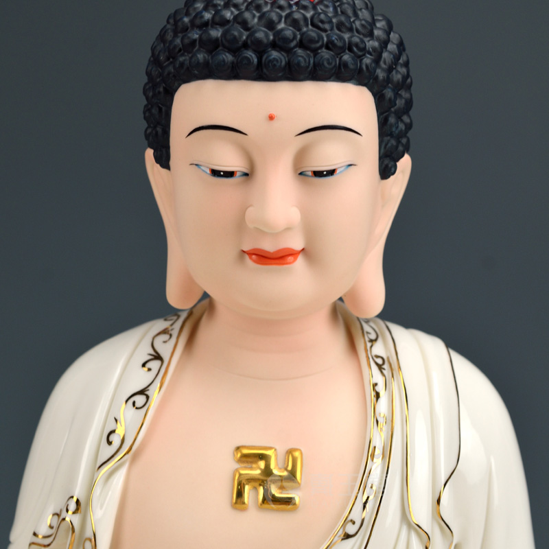 Blue and white household ceramic Buddha had the Buddha amitabha yutang dai home furnishing articles tathagata