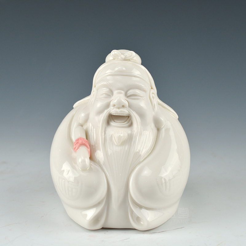 "Shut down is off the shelves," the old man festival birthday gifts ceramic furnishing articles/fu lu shou