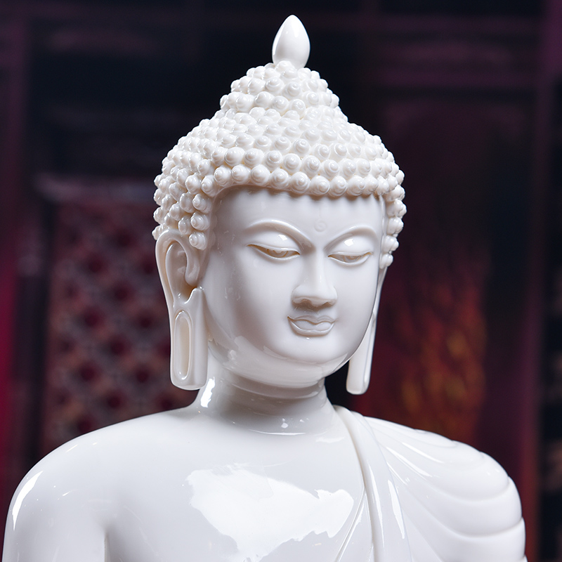 Yutang dai furnishing articles of handicraft ceramic figure of Buddha shakyamuni Buddha maitreya bodhisattva manjusri bodhisattva/D01-518