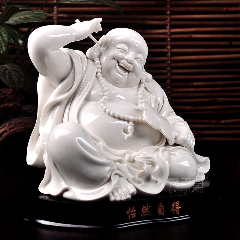 Yutang dai dehua porcelain its art and heavily laughing Buddha statute honors that occupy the home furnishing articles you relaxedin maitreya