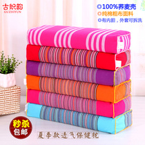 Single adult buckwheat pillow flowers and grass pillows pillow core health care pillows cervical spine pillow old coarse cloth pure cotton