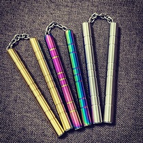 Chain mini nunchaku Fancy nunchaku finger extreme sports skills toy Scenic souvenir