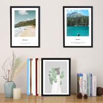 Photo frame wall hanging large size solid wood picture frame custom 32K 16K A2A1 small 12 14 18 20 24 small 32 inches