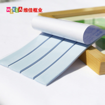 Solid wood photo wall Blue glue decorative painting creative wall photo frame decoration combination Photo photo frame wall seamless installation