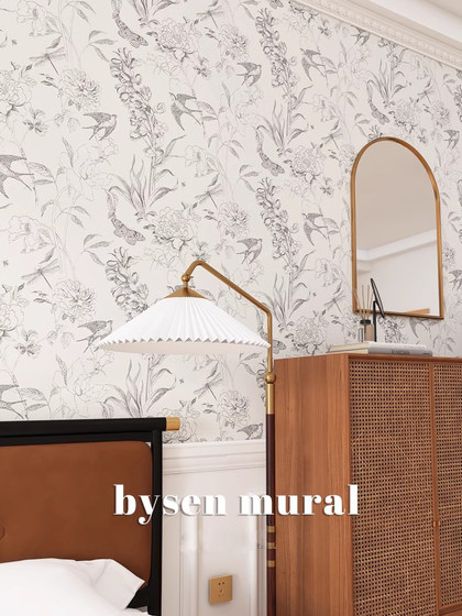 Customized mural light luxury French bedroom background wall wallpaper high-end sense swallow sofa wall cloth American sketch wall cloth
Customized mural light luxury French bedroom background wall wallpaper high-end sense swallow sofa wall cloth American sketch wall cloth