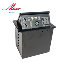Aliver pop-up desktop socket AY-903 multifunctional multimedia information box 175 * 130mm