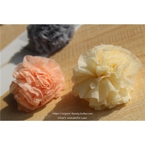 South Korea imported net yarn ball DIY handmade jewelry accessories headwear material decorative ball Korean soft dense net accessories