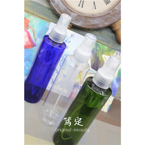 Foreign Trade Export Blue Green Photophobic Pure Dew Flower Hydration Makeup Water Fine Mist Spray Bottle Skin Care Products DIY Split High Quality
