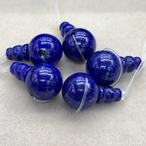 Smart Jewelry 3621 Natural Green Gold Stone Round Pearl three-way Buddha Head Diy accessories 11 5mm