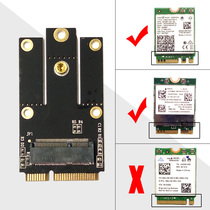 NGFF to mini pci-e adapter card 7260 8265 9260 8265 m2 wireless network card dedicated