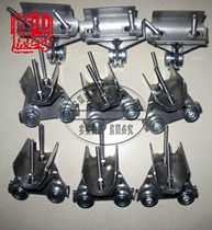 C- shaped steel crane galvanized flat wire pulley C- rail cable pulley crane pulley