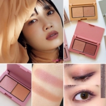 Japan native ettusais aidu yarn bicolor eye shadow disc 02 07 waterproof small pan portable 22 years new color 08