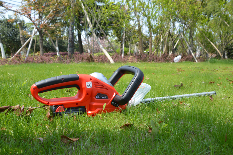 厂家直销 20v锂电充电绿篱机电动修枝剪修剪机树枝花木充电修枝机