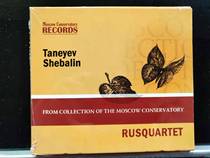 SMCCD0161 New Russian Quartet Taneyev Shebahrain Quartet