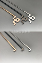 Door factory stainless steel decorative door molding wall panel ceramic tile metal molding line edge strip U-groove caulking strip special