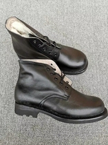 Cold-proof cow goods have been selling calfskin cadres wool shoes for many years 3513 factory 87 ship fur shoes