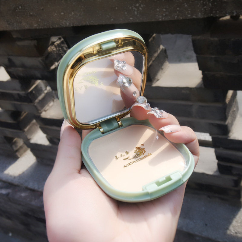 美人鱼清爽美肤粉饼10g 019# 自然遮瑕定妆控油 清爽不油腻_不打折