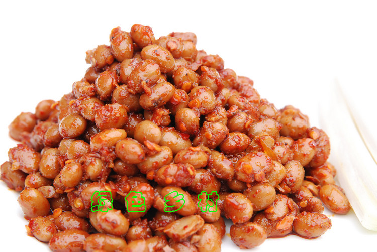 徐州新沂特产 麻辣盐豆 五香盐豆 比传统盐豆还好吃 下饭菜 500g_双氙