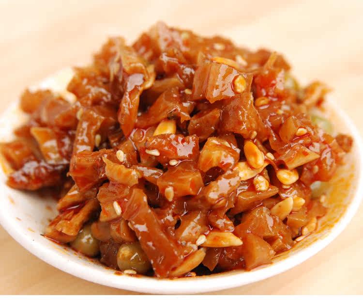 五仁酱丁 萝卜干 酱萝卜干 酱菜 农家秘制 下饭菜 苏北特产500g