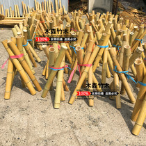 Decoration bamboo decoration boiled anti-corrosion bamboo pole hair bamboo pole yellow bamboo pole yellow bamboo white bamboo partition fence bamboo personalized custom