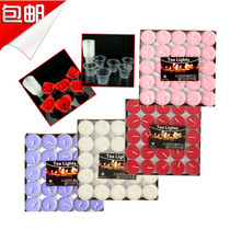 Creative candle romantic birthday smoke-free heart-shaped layout room scene courtship confession 2 hours candle light tea