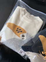 AMR U U U of the current issue Heart Head Good JIN Mouth Embroidery Jacquard Craft Wool Cashmere Knitted Lady Fur Coat Autumn Winter