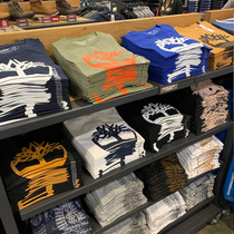 Coco Rain Timberland T - shirt men summer pure cotton short sleeve collar large tree tree tree fashion