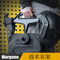 Outdoor tactical clothes can be turned over hidden handshaft design Industrial heavy plastic material c field equipment