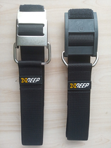 XDEEP gas cylinder with cylinder hoop plastic steel applicable to each back fly can be used for side hanging cylinder single