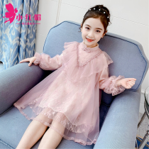 3 Princess dress girl spring dress little girl 4 Children 5 children 2021 New 6 year old spring skirt